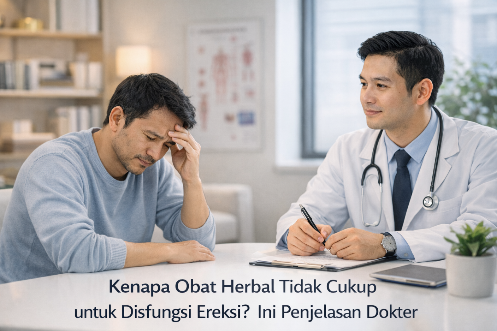 Kenapa Obat Herbal Tidak Cukup untuk Disfungsi Ereksi. Ini Penjelasan Dokter